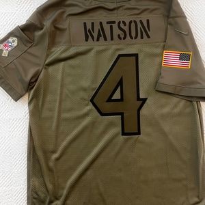 Authentic NFL Deshaun Watson Military Appreciation Jersey-Houston Texans